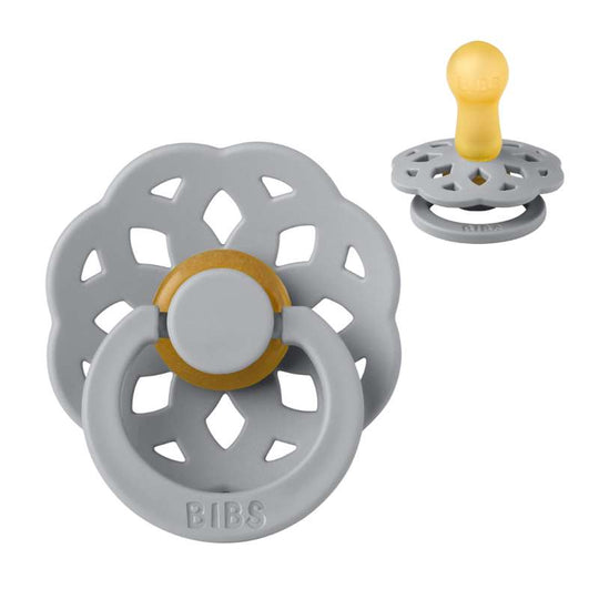 BIBS Boheme Napp - Stl 2 - Naturgummi - Cloud