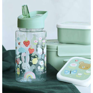 A Little Lovely Company Vattenflaska - Joy - Mint