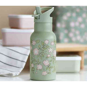 A Little Lovely Company Termosflaska - 350 ml. - Blommor - Salvia