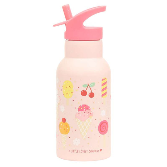 A Little Lovely Company termosflaska - 350 ml - Icecream - Rosa