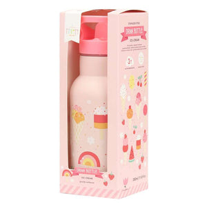 A Little Lovely Company termosflaska - 350 ml - Icecream - Rosa