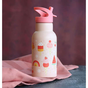 A Little Lovely Company termosflaska - 350 ml - Icecream - Rosa