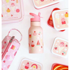 A Little Lovely Company termosflaska - 350 ml - Icecream - Rosa