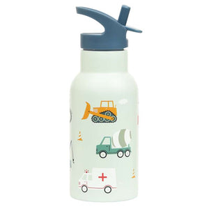 A Little Lovely Company termosflaska - 350 ml - Vehicles - Blå