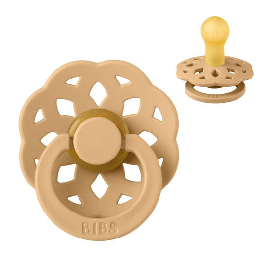 BIBS Boheme Napp - Stl 1 - Naturgummi - Desert Sand