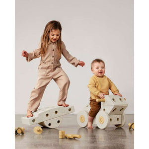 MODU Dreamer Byggsats - Sand Grey/Honey Yellow