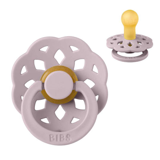 BIBS Boheme Napp - Stl 1 - Naturgummi - Dusky Lilac