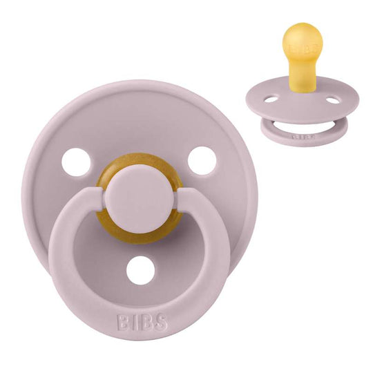 BIBS Colour Napp - Stl 1 - Naturgummi - Dusky Lilac