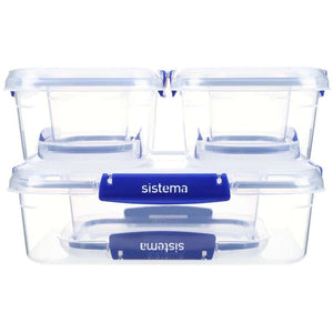 Sistema Essentials Klip It Plus - 6-pack - Blå