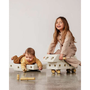 MODU Explorer Byggsats - Sand Grey/Honey Yellow