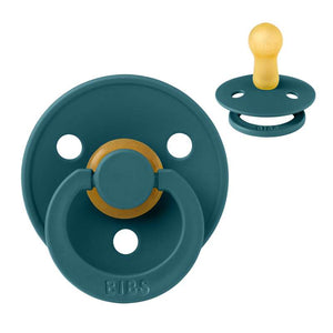 BIBS Colour Napp - Stl 2 - Naturgummi - Forest Lake