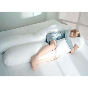 Fossflakes Superior Comfort-U gravidkudde/amningskudde 168x87x30 cm inkl. Jersey lakan