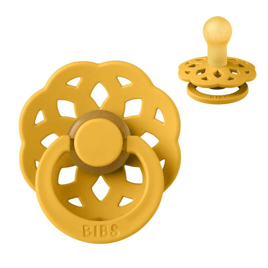 BIBS Boheme Napp - Stl 1 - Naturgummi - Honey Bee