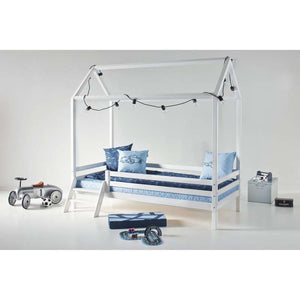 Hoppekids ECO Dream Hussäng med trappa 90x200 cm -Vit