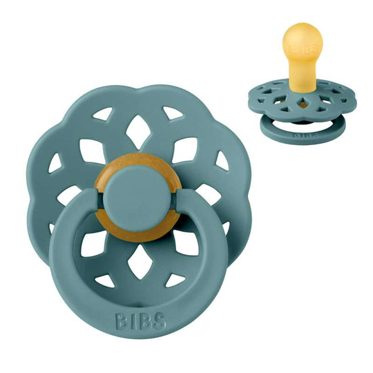 BIBS Boheme Napp - Stl 1 - Naturgummi - Island Sea