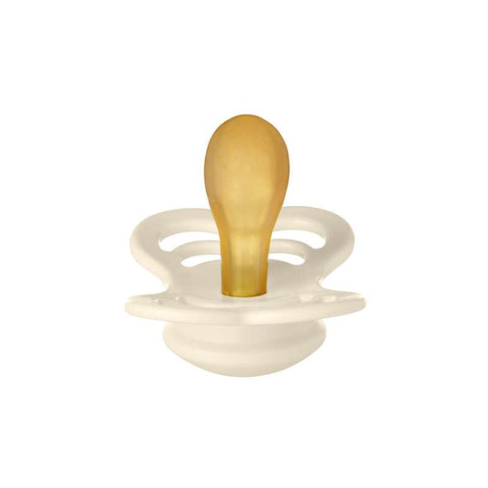 BIBS Supreme Napp - Stl 2 - Naturgummi - Ivory