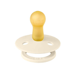 BIBS Colour Napp - Stl 2 - Naturgummi - Ivory