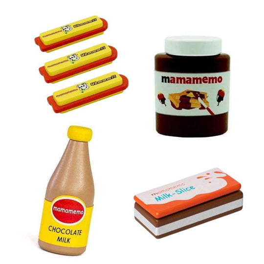 MaMaMeMo Lekmat paket - (4 st.) blandat