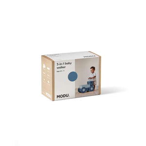 MODU 3-in-1 Baby Walker - Deep Blue/Sky Blue