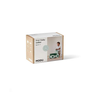 MODU 3-in-1 Baby Walker - Ocean Mint/Forest Green