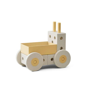 MODU 3-in-1 Baby Walker - Sand Grey/Honey Yellow