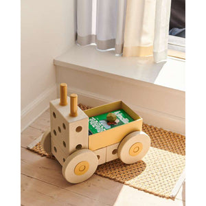 MODU 3-in-1 Baby Walker - Sand Grey/Honey Yellow