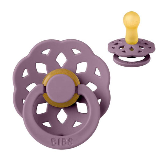 BIBS Boheme Napp - Stl 2 - Naturgummi - Mauve