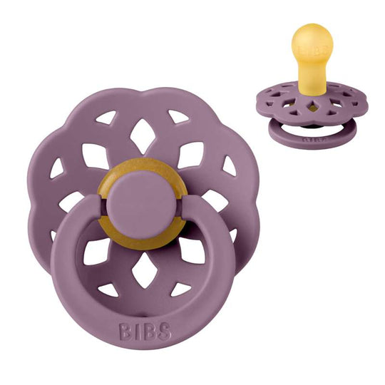BIBS Boheme Napp - Stl 1 - Naturgummi - Mauve