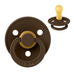 BIBS Colour Napp - Stl 2 - Naturgummi - Mocha