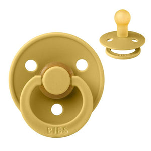 BIBS Colour Napp - Stl 1 - Naturgummi - Mustard