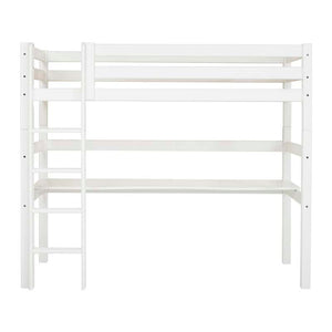 Hoppekids lång bordplatta till ECO Luxury och ECO Dream hög säng 90x200 cm - Vit
