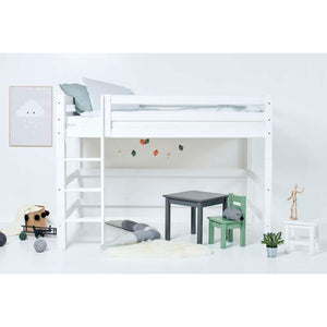 Hoppekids ECO Luxury Mellanhög Modul 120x200 cm - Vit