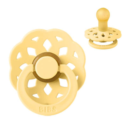 BIBS Boheme Napp - Stl 1 - Naturgummi - Pale Butter