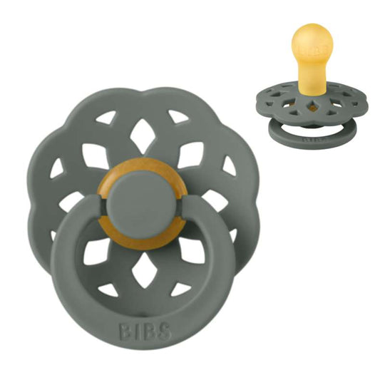 BIBS Boheme Napp - Stl 1 - Naturgummi - Pine