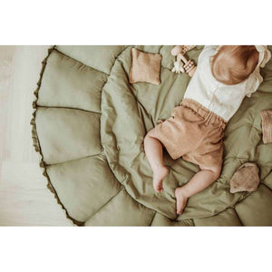 Play & Go Babynest Legetæppe - Bloom - Meadow Green