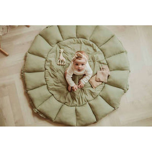 Play & Go Babynest Legetæppe - Bloom - Meadow Green