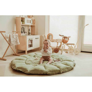 Play & Go Babynest Legetæppe - Bloom - Meadow Green