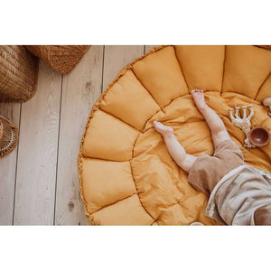 Play & Go Babynest Legetæppe - Bloom - Mustard