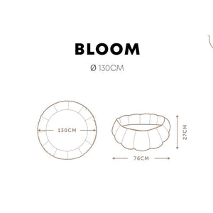 Play & Go Babynest Legetæppe - Bloom - Mustard