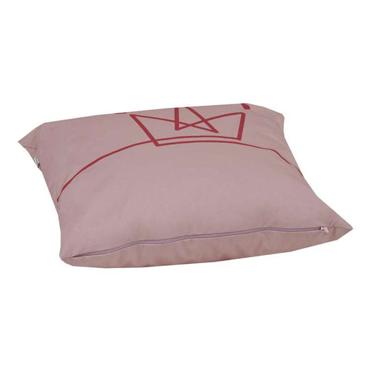Hoppekids PRINCESS Kudde - Pale rose - stor kronor