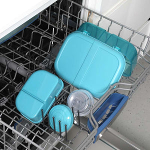 Sistema Ocean Bound Matlåda - Ribbon Lunch To Go - 1,1L - Teal Stone