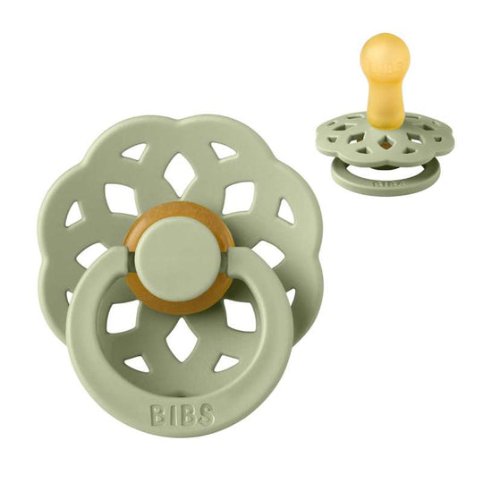 BIBS Boheme Napp - Stl 2 - Naturgummi - Sage