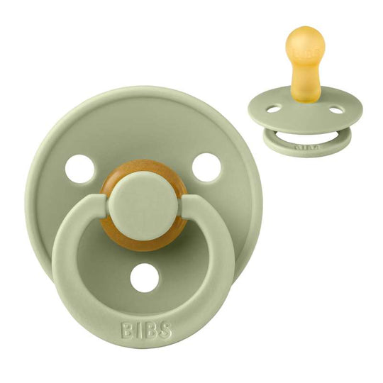 BIBS Colour Napp - Stl 2 - Naturgummi - Sage