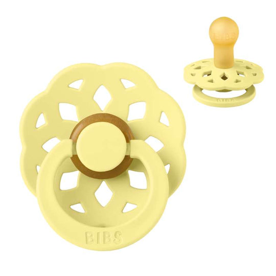 BIBS Boheme Napp - Stl 1 - Naturgummi - Sunshine