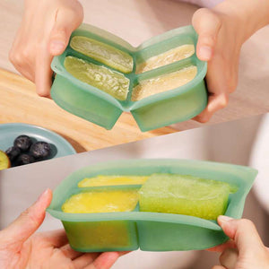 Haakaa Easy-Freeze Bakke - 8 Rum - Blush
