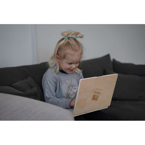 Kid'oh Leksaksdator / bärbar dator i trä