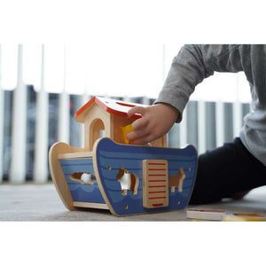 Kid'oh Noahs Ark puttekasse i trä