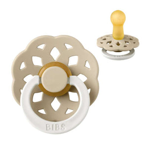 BIBS Boheme Napp - Stl 2 - Naturgummi - GLOW - Vanilla