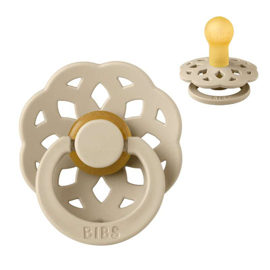 BIBS Boheme Napp - Stl 1 - Naturgummi - Vanilla