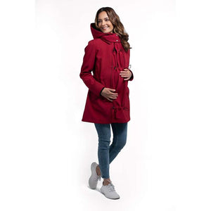 Wombat & Co Shell - Graviditets- og Bærejakke - Cherry Red